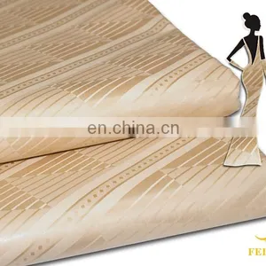 African Boubou Latest Designs Fashion Muslim Kaftan Dress Non Woven Fabric Guinea Brocade thumbnail-2