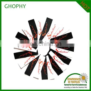 Wholesale Custom Satin Woven Clothing Label for Tshirt thumbnail-5
