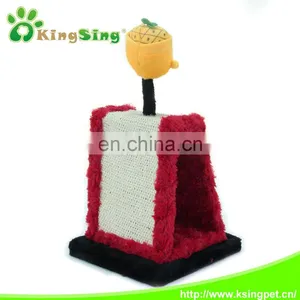 Watermelon Poult Slope Traning Scratching Post for Small Cats, Easy to Assemble thumbnail-3