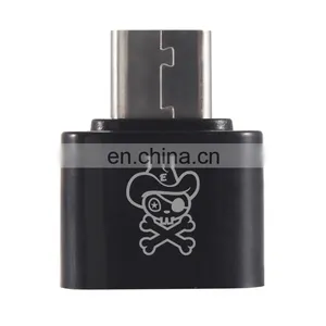 ENKAY Hat-Prince HC-8 Mini ABS USB 2.0 Female to USB-C / Type-C 3.1 Male Port Connector OTG Adapter thumbnail-2