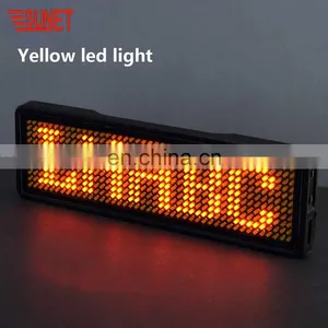 LED New 2018 Message Signs Led Name Badge Lapel Pins China thumbnail-6