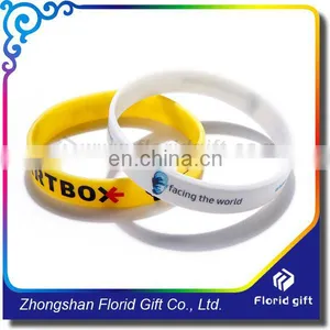 Promotional Most Popular Advertising Cheap Custom Silicon Bracelet thumbnail-4
