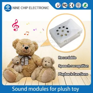 Push Button Music Module Recordable Sound Box for Plush Toy thumbnail-1