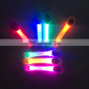 Best Selling Waterproof Pvc Led Flashing Light Armband for Men thumbnail-1