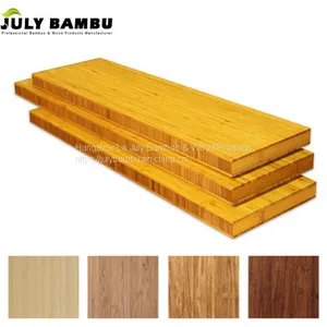 2450x650x38mm 3 Ply Laminated Kitchen Bamboo Wood Countertops Worktops thumbnail-1
