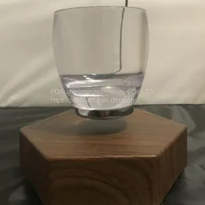 360 Rotating Magnetic Floating Levitate Bottom Cup thumbnail-1