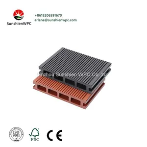 Sunshien WPC Wood Composite Floor Decking Flooring Balcony for Sports thumbnail-3