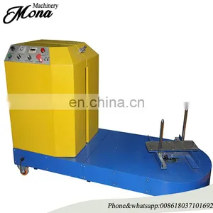 Automatic Film Pallet Packing and Wrapping Machine/Automatic Turntable Pallet Stretch Packer/wrapper thumbnail-3