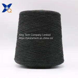 Ne16/2plies 10% Stainless Steel Blended With 90% Polyester Staple Fiber for Touch Screen Gloves-XTAA114 thumbnail-1