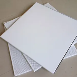 Exhibition Center 3d Wood Grain White Aluminum Gusset thumbnail-2
