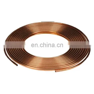 6mm Soft Annealed Copper Pancake Coil Tube 10200 for Refrigeration thumbnail-2