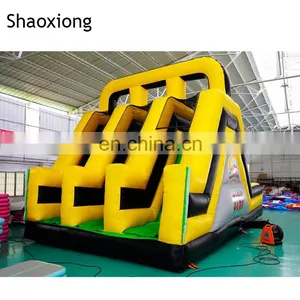 Used Adult Kids Large Inflatable City Water Park Pool Bouncer Slides Waterslide thumbnail-4