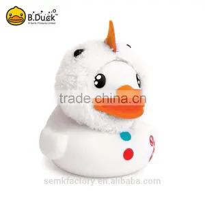 Hot Sale Nice Looking Cute Christmas Snowman Rubber Duck thumbnail-1