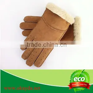 China Wholesale Winter Fur Finger Gloves thumbnail-1