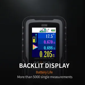 60/80/100m Digital Laser Distance Meter For Bridge Erection Ballistic Analysis thumbnail-2