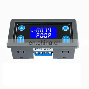 DC12V LED Digital Time Delay Relay Module Programmable Timer Relay Control Switch Timing Trigger Cycle With Case for Indoor thumbnail-1