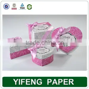 Logo Printed Custom Cheap Cardboard Box With Ribbon for Packaging thumbnail-4