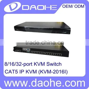 16 Ports Cat5 KVM Switch Over IP thumbnail-1