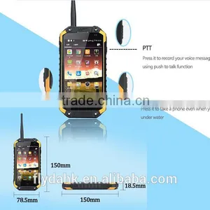 Land Rover Smartphone x8 4.7inch MTK6592 Octa Core Mobile Gps Walkie Talkie Dual Sim Rugged Military Mobile Phone X8 thumbnail-2