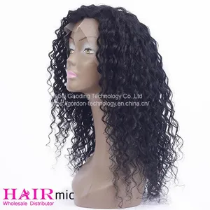 Natrual Color Long Curly Lace Front Human Hair Wig Wholesaler thumbnail-1