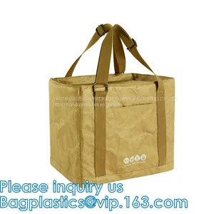 DuPont Paper Tyvek Breathable Strong And Durable Dupont Paper Tyvek Lunch Cooler Bag,tote Bag,gift Bag,microfiber Pouche thumbnail-2