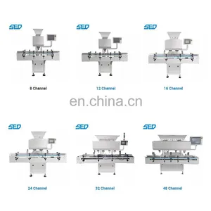 Small Pharmaceutical 8 Channel Electronic Automatic Capsule Counting Machine thumbnail-5