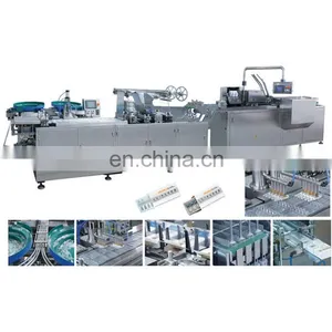 Tablet/capsules Blisters Aluminum Plastic Blister Packing Machine and Cartoning Machine Production Line thumbnail-2