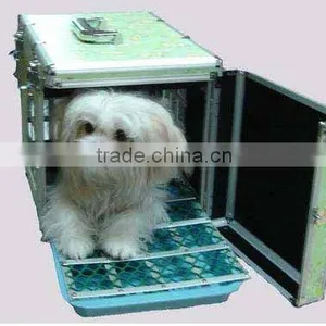 2014 New Design Best Quality Aluminium Pet Case,pet Carry Case,pet House With Strong Handle and Safe Lock thumbnail-1