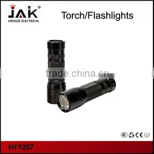 JAK HF1207 12 LED Aluminium Flashlight thumbnail-1