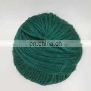 Wholesale Cheap Wool Yarn for Knitting Carpet 8mm Thick Super Chunky Merino Wool Yarn Ready for Shipping thumbnail-5