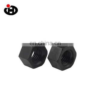 High Quality Insert Nylon Plastic Black Hex Nut Nylon Locking Nut thumbnail-1