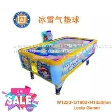 Guangdong Zhongshan Tai Le Tour Children's Indoor Video Game Carnival Ice and Snow Air Cushion Ball Blue Theme Parent-child Recreation Coin-operated Self-help Indoor Game thumbnail-1