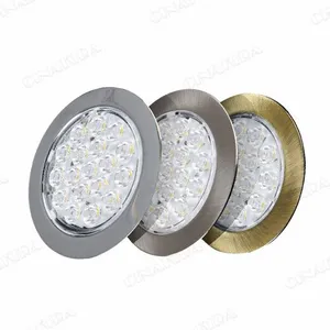 Under Cabinet Lights 6 Pack, Bawoo LED Puck Lights Remote Control, 4000K Natural Warm White Brightness Dimmable Battery Powered Touch Closet Cupboard Kitchen Wardrobe Lights thumbnail-3