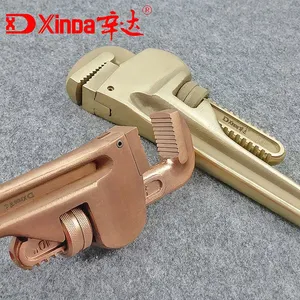 Xinda Non Sparking Pipe Wrench Copper Pipe Wrench Explosion Proof Tools Factory thumbnail-2