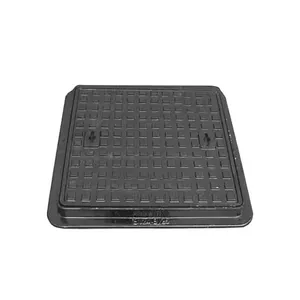 EN124 Class A15 600*600 Ductile Iron Cast Iron Manhole Cover and Frame thumbnail-1