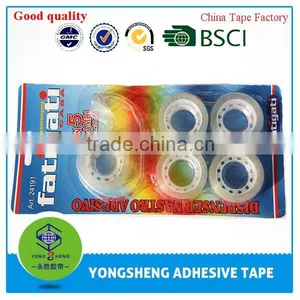 BOPP Transparent Packing Adhesive Tape,statonery Tape With Blister Card Pack thumbnail-3