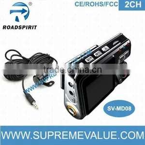 HD G-sensor GPS Dual Camera 1080p Car Dvr Rearview Mirror thumbnail-1