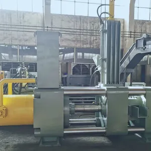 Horizontal Briquetter For Steel Chips Shavings Borings High Density Capacity thumbnail-1