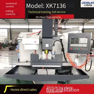 7136 Cnc Milling Machine, xk Small Cnc Milling Machine, Bed Cnc Milling Machine thumbnail-1