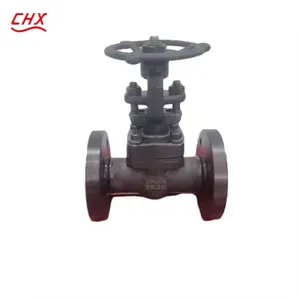 ANSI/API Integral/Flange Forged Steel Carbon Steel Stainless Steel Welded Socket High-T/ P Power Station Globe Valve thumbnail-1
