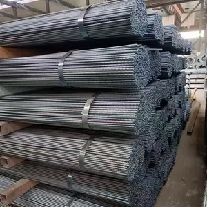 ASTM G60 G75 GB BS 500c Hot Rolled Ridded Bars Deformed Steel Bar Iron Wire Rod 1/2 9mtr Corrugated Rebar Steel Cheap Price thumbnail-2