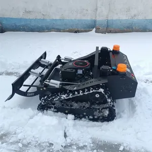 Gasoline Engine Cutting Height 1-18 cm Adjustable Customization Color RC Mowing Robot thumbnail-4