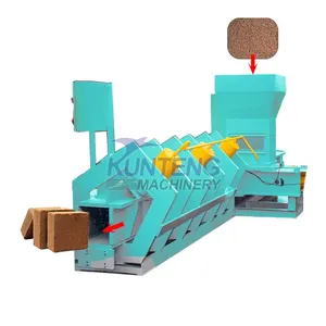 Coconut Coir Block Making Machine Hydraulic Coir Pith Sawdust Block Pressing Machine EPC thumbnail-1