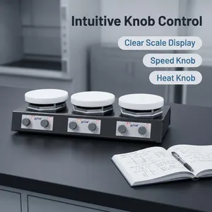3 Positions Magnetic Stirrer Hotplate thumbnail-1