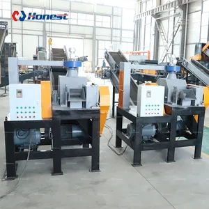 Waste Aluminium Steel Wire Cutting Machine ACSR Cable Cutting Sorting Recycling Machine thumbnail-1
