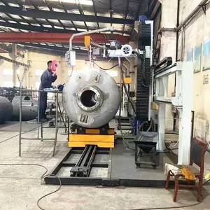Stainless Steel Emulsification Tank Circumferential and Longitudinal Seam Welding Manipulator. Manufacturer of Large Cylinder Argon Arc and Gas Shielded Welding Special Machines thumbnail-2