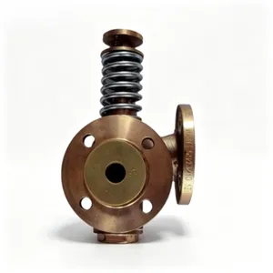 CB/T3265-94 Marine Level Gauge Self-Closing Valve DN25 PN0.1 Bronze Flanged Cock thumbnail-5