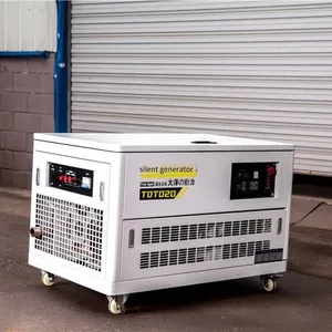 Silent 20kw/40kw Four-cylinder Water-cooled Gasoline Generator for Rural Health Centers thumbnail-2