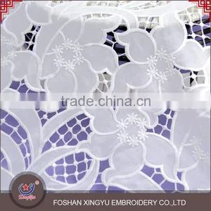 2016 Textile Latest Design Flower Pattern Sweet Girl Style Embroidery Lace Fabric for Apparel thumbnail-3