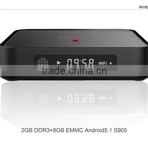 New Professional Brand Zen-Box 2GB DDR3 S905 HD 4K2K KODI IPTV Receiver Quad Core Android TV Box thumbnail-2